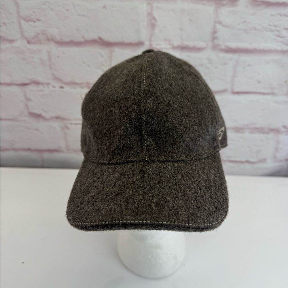 Gucci Web Gray Wool Baseball Hat Cap Rare XL - Picture 5 of 13